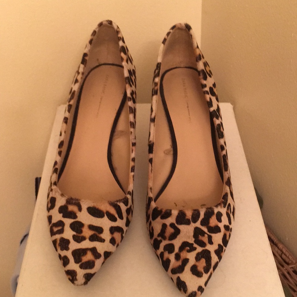Zara calf hair leopard pump - Picture 1 of 6